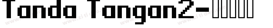Tanda Tangan2字体转换